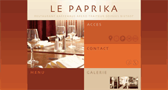 Desktop Screenshot of le-paprika.com